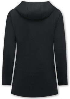 TheBrand Jas slim fit double face parka - maat XL Zwart