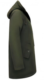 TheBrand Waterdichte winterjas parka Groen - S