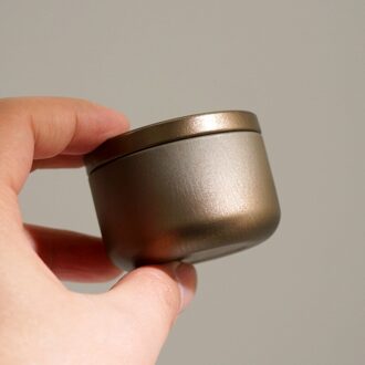 Thee Blikken Met Luchtdichte Deksels Japan Theeceremonie Thee Bus Voor Losse Blad Thee Koffie Opslag Draagbare Thee Containers, houden Verse bruin