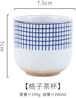 Thee Cup, Water Cup, Grof Aardewerk, Hand Geschilderd Huishouden, teaset Keuken Servies Theekopje Arabische Koffie Cup Set