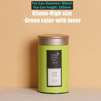 Thee Doos Blikjes Geurkaarsen Opbergdoos Essentiële Olie Geur Case Milieuvriendelijke Blikjes 85mm-H-G-W inner