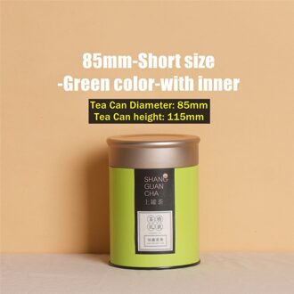 Thee Doos Blikjes Geurkaarsen Opbergdoos Essentiële Olie Geur Case Milieuvriendelijke Blikjes 85mm-S-G-W inner