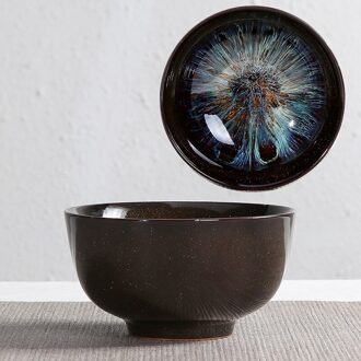 Thee Kom Tenmoku Thee Cup Chinese Kungfu Tea Cup Chinese Nationale Kunsten En Ambachten Chawan Glazuur Theewaar Oliedruppels Zen theekopje 5