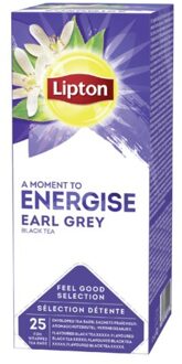 Thee lipton energise earl grey 25stuks