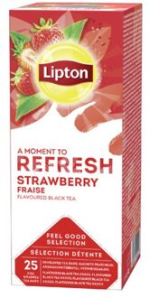 Thee lipton refresh strawberry 25x1.5gr