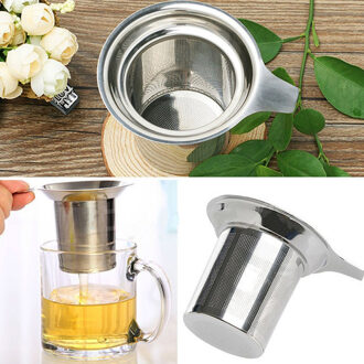 Thee Mesh Zetgroep Herbruikbare Theezeefje Theepot Rvs Loose Tea Leaf Spice Filter Drinkware Keuken Accessoires