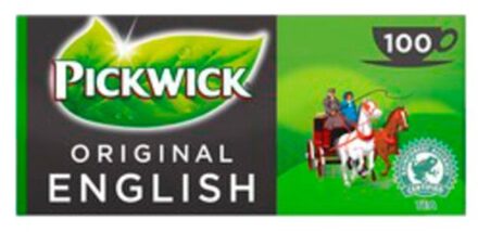 Thee Pickwick Engelse melange pot/pak 100x 4gram