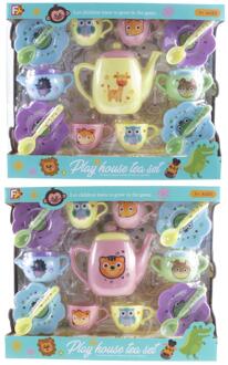 Thee serviesset 18-delig verschillende