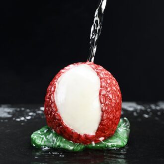 Thee Set Hars Kleur Veranderende Fruit Persimmon Thee Huisdier Theewaar Accessoire Kung Fu Theeceremonie Huishouden Kantoor Decoratieve CC237BZ