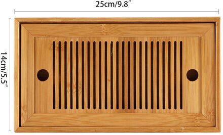 Thee Tabl Lade 25*14*3.5Cm Chinese Effen Thee Dienblad Huishouden Thee Board Chahai/thee Theetafel, teaboard