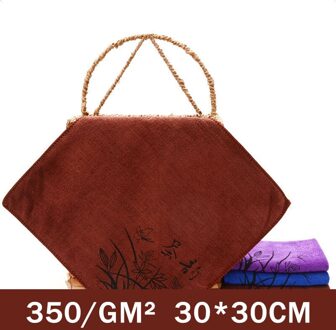Thee Tafel Vaatdoek Sterke Absorberende 3 Kleuren Versieren Printing Keuken Gereedschap 1Pcs Microfiber Theedoeken koffie 30x30cm