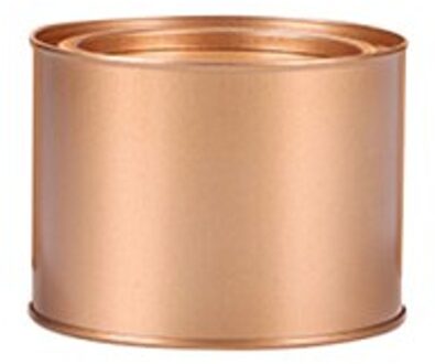 Thee Tin Bus Keuken Bus Met Luchtdicht Deksel Thee Container Voor Losse Blad, Koffie, Snoep Goud