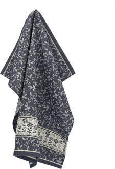 Theedoek Daydream Donkerblauw - 65x65 cm