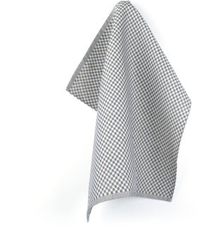 Theedoek Small Check Dark Blue