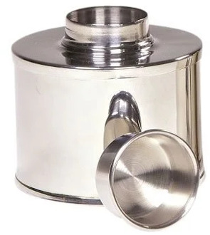 Theedoos Meesterstuk Edelstaal medium