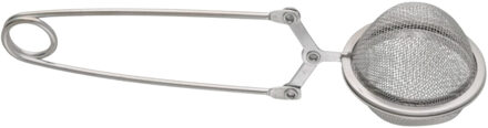 Theefilter klem - RVS -zilver - D4 cm - theezeef - keuken