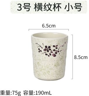 Theekopjes Handgeschilderd Thee Cup Set Chinese Kung Fu Cup Drinkware Cup Koffie 3