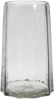 Theelichthouder Dily - Zand - 25xØ15 Cm - Glas - Beige