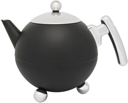 Theepot Bella Ronde 1.2L matt Black