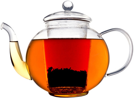 Theepot Verona 1.5 L enkelwandig glas