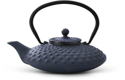 Theepot Xilin 0.8 L gietijzer blauw