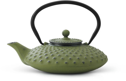 Theepot Xilin 0.8 L gietijzer groen