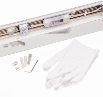 Theia LED spiegellamp, verchroomd, 60cm