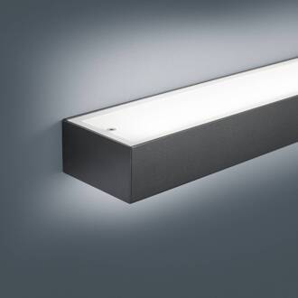 Theia LED wandlamp, mat zwart 60 cm matzwart