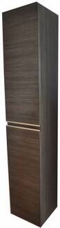 Themis Hoge Kolomkast 160X30X30 cm Houtnerf Grijs Aqua Splash