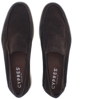 Theo suede loafer | heren | maat: | suede Bruin - 42