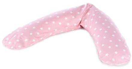 Theraline Voedingskussen Comfort incl. hoes - Big Stars roze Roze/lichtroze