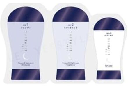 THERATIS TERA Premium EX Night Control Shampoo & Hair Treatment & Hair Milk Sachet Set 10ml + 10g + 3g