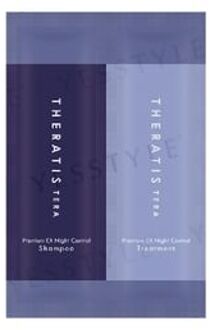 THERATIS TERA Premium EX Night Control Shampoo & Hair Treatment Sachet Set 10ml + 10g