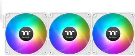 Thermaltake CT140 EX ARGB Sync PC Cooling Fan - White (3-Fan Pack) Case fan