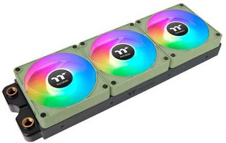 Thermaltake CT140 EX Reverse ARGB Sync PC Cooling Fan - Matcha Green (3-Fan Pack) Case fan