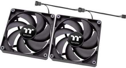 Thermaltake CT140 PC Cooling Fan (2-Fan Pack) Case fan