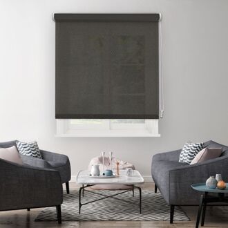 Thermisch Lichtdoorlatend Rolgordijn Antraciet 1986 210x190cm
