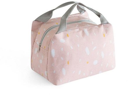 Thermische Kleine Draagbare Geïsoleerde Koeler Lunch Picknick Opbergtas Carry Tote Box Office School Student Lunch Zakken Packs Roze