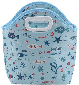 Thermische Lunch Tas Voor Vrouwen Kinderen Draagbare Geïsoleerde Koeler Tote Koelkast Picknick Voedsel Zakken Houden Verse Opslag Container vis