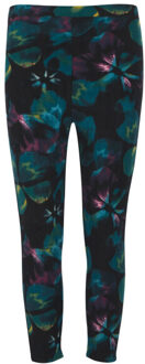 Thermische onderlagen voor kinderen/kids met elektrische bloemenprint Veelkleurig - 170/176