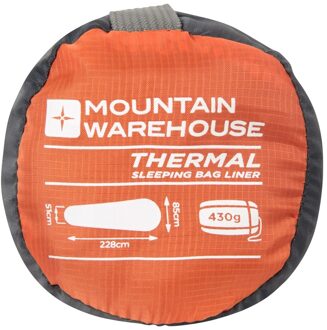 Thermische Slaapzak Voering (Zwart) - maat