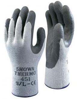Thermo 451 Werkhandschoen grijs maat 10 - XL per paar