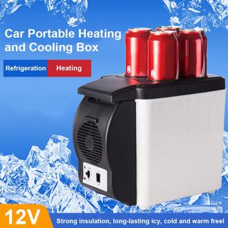 Thermo-elektrische Mini Koelkast Cooler Warmer Voedsel Heater Drank Koeler Voor Auto Home Reizen 12V