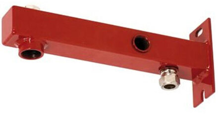 Thermo expansievatbeugel 4 gats rood