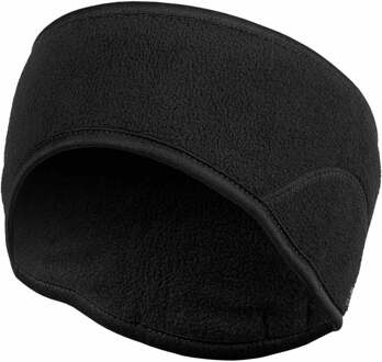 Thermo Fleece Hoofdband Zwart