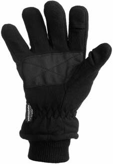 Thermo Handschoenen Thinsulate/Fleece Zwart-S/M - S/M
