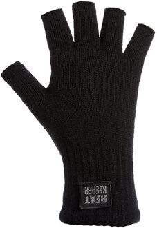 Thermo Handschoenen zonder vingers-L/XL Zwart - L/XL