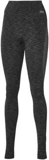 Thermo Legging Dames Premium Zwart Melange-L
