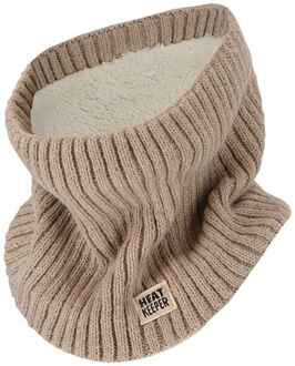 Thermo Nekwarmer Dames Beige Melange - One size