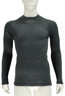 Thermo shirt antraciet lange mouw voor heren 2XL antraciet